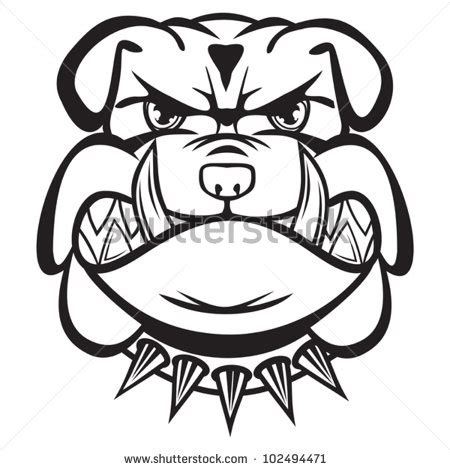 Bulldog Clipart Black And White | Free download on ClipArtMag