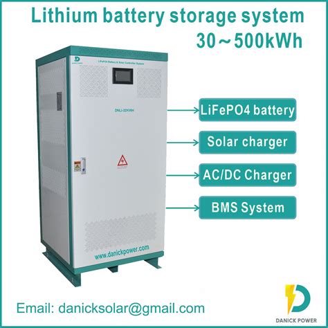 LiFePO4 500kWh 1000kWh 2000kWh Container Bess Solar Battery Energy