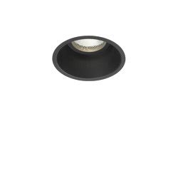 Minima Round Fixed IP65 Matt Black Architonic