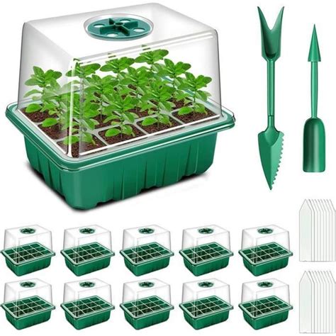 Serre De Jardinage Mini Serre Pour Plantes Pcs Cellules