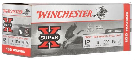 Winchester Ammo WEX123BVP Super X Xpert High Velocity Steel Shot 12