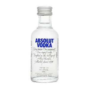 Absolut 50 ML Bebidas Em Casa