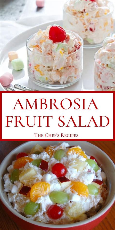 Ambrosia Fruit Salad Ambrosia Fruit Salad Ambrosia Salad Fruit