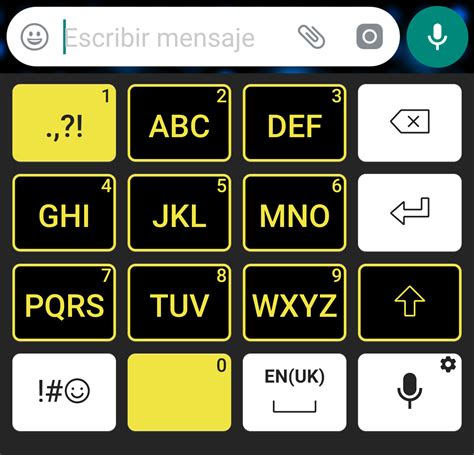 AccesibilizadoS Activar Teclado 3x4 En Android