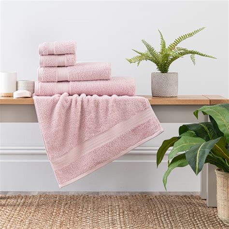 Blush Egyptian Cotton Towel | Dunelm