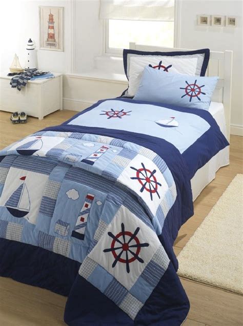 Queen Size Nautical Bedding – Hanaposy