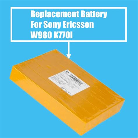 10Pcs/Pack 930mah Replacement Battery For Sony Ericsson W980 Z770I C510 ...