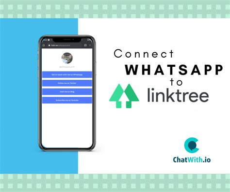 Lien vers WhatsApp à partir LinkTree WhatsApp Link