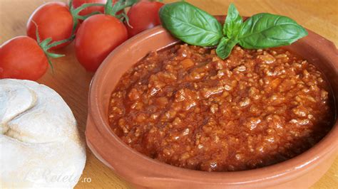 Sos Bolognese Retete Culinare Iretete Ro