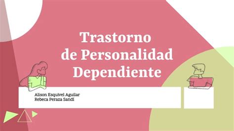 Trastorno De Personalidad Dependiente