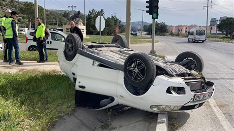 Burdur Da Kontrolden Kan Ara Ref Je Devrildi