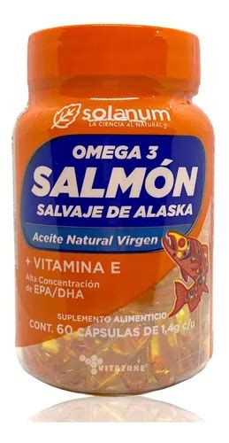 Omega Salm N Salvaje De Alaska C Psulas Solanum