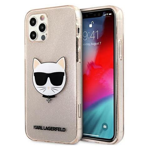 KARL LAGERFELD Handyhülle Karl Lagerfeld KLHCP12LCHTUGLGO iPhone 12 Pro Max