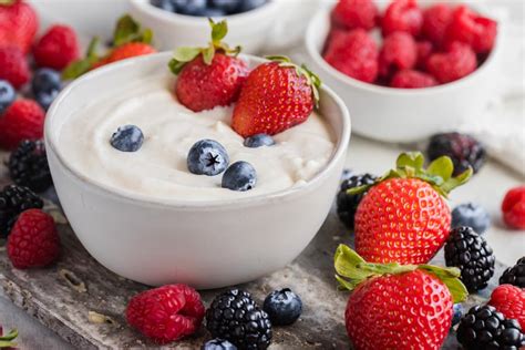 Creamy Yogurt Fruit Dip (in under 5 minutes!)