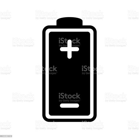 Battery Icon With Plus And Minus Signs Stock Illustration Download