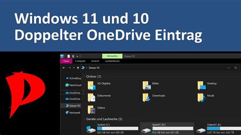 Doppelten OneDrive Eintrag Im Explorer Unter Windows 11 Und 10