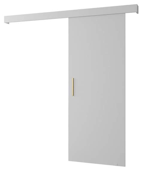 Système de porte coulissante murale intérieure ABIKSMEBLE Salwador 1