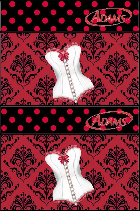 Kit Completo Ch De Lingerie Vermelho E Preto Arabesco