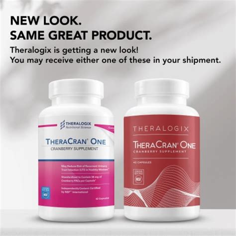 Theralogix TheraCran One Cranberry Supplement, 90 Count - Ralphs