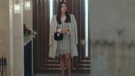 Double Breasted Boucle Mini Skirt Worn By Yoon Se Ri Son Ye Jin In