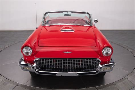 1957 Ford Thunderbird Red Convertible 2 Speed Automatic - Used Ford ...