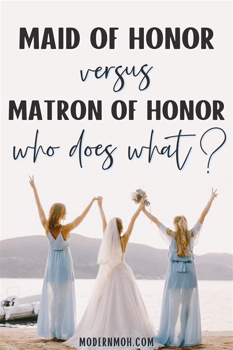 Maid Of Honor Vs Matron Of Honor Who Does What Artofit