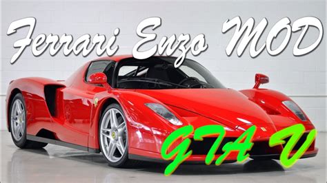 Gta Ferrari Enzo Mod Youtube