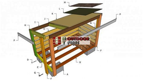 Firewood Shed Plans Myoutdoorplans