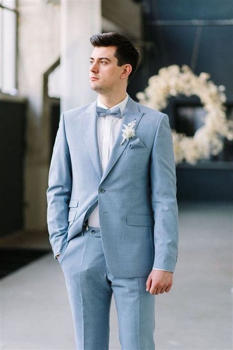 Pin By The Girl In Pink On Future Wedding In Blue Suit Wedding