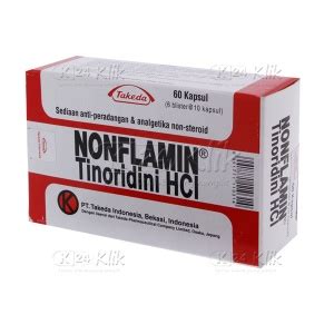 Nonflamin 50 Mg Kapsul Manfaat Dosis Efek Sampin