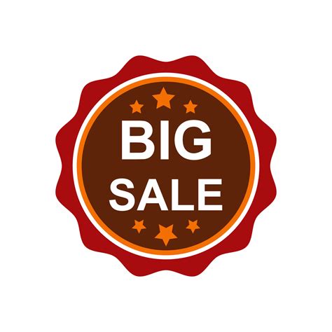 Big Sale Logo Vector Design 16744097 Vector Art At Vecteezy