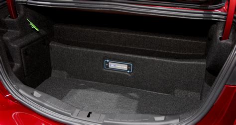 Ford Fusion Energi Trunk Space