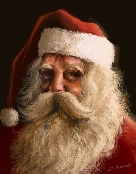 30 Creative Illustrations of the Christmas Man: Santa Claus | Naldz ...