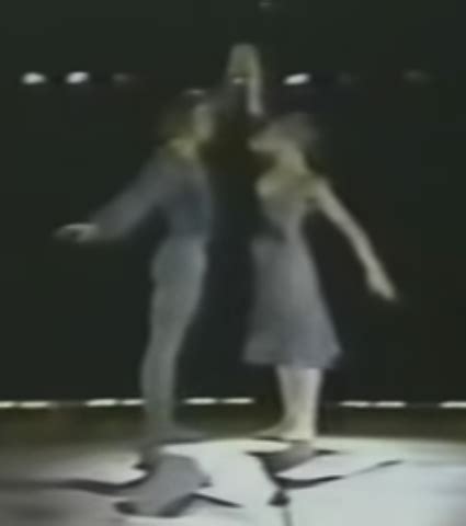 Gelsey Kirkland + Mikhail Baryshnikov perform excerpts from Dances At A ...