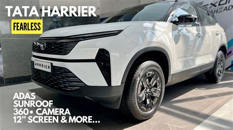 Tata Harrier Fearless At Car Review Road Explore Youtube