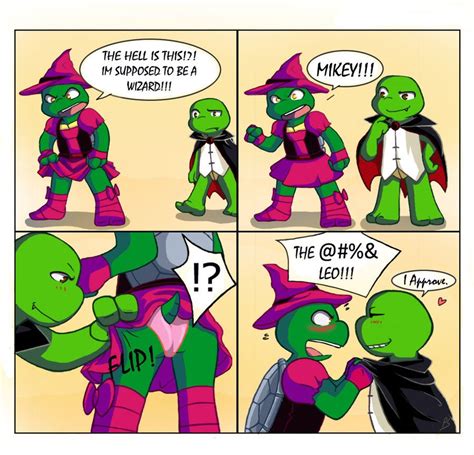 Leo Approves by zims-lost-soul on DeviantArt | Tmnt, Teenage mutant ...