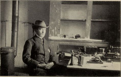 Italian Engineer And Inventor Guglielmo Marconi With Instruments Used