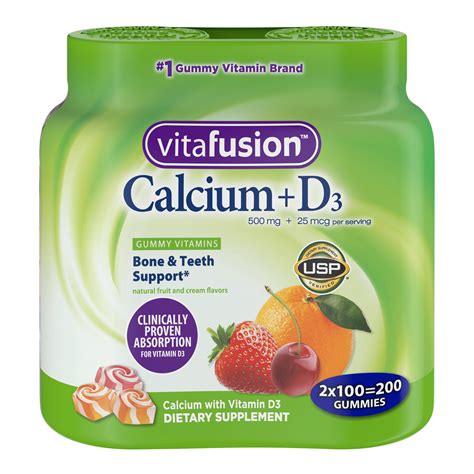 Vitafusion Calcium Gummies 100ct Twin Pack Philippines Ubuy