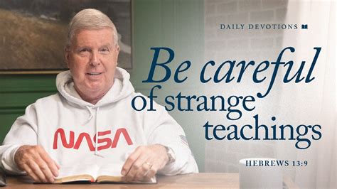 Be Careful Of Strange Teachings Hebrews Pastor Jim Cymbala