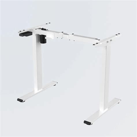 Ergomate Motorized Height Adjustable Standing Desk Single Motor Frame