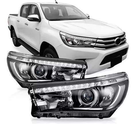 Par Farol Hilux 2016 2017 2018 Srx Led Novo