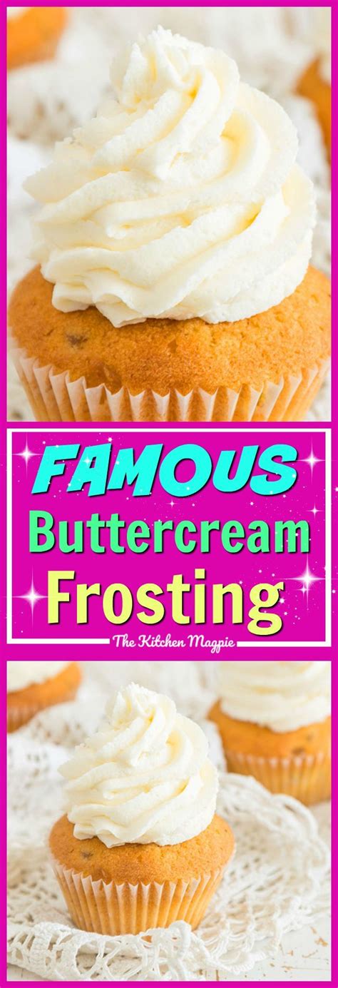 Famous Buttercream Frosting Sweet And Salty Mix Together To Make This