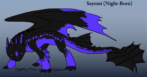 Sayomi -- Night Fury OC by HeLIZacopter on DeviantArt