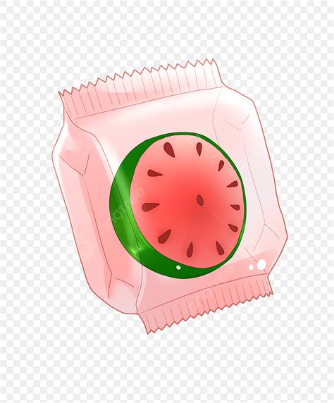 Watermelon Illustration Hd Transparent Watermelon Candy Snack