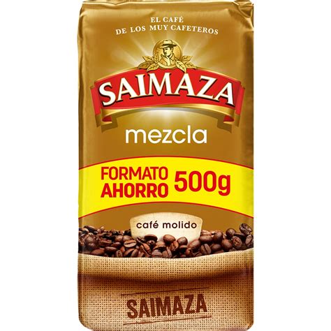 Comprar Café molido mezcla formato ahorro paquete 500 g SAIMAZA