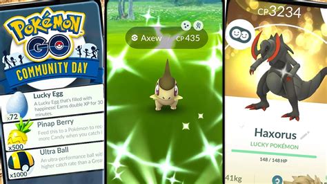 Prep Now Axew Community Day For June 2023 Youtube