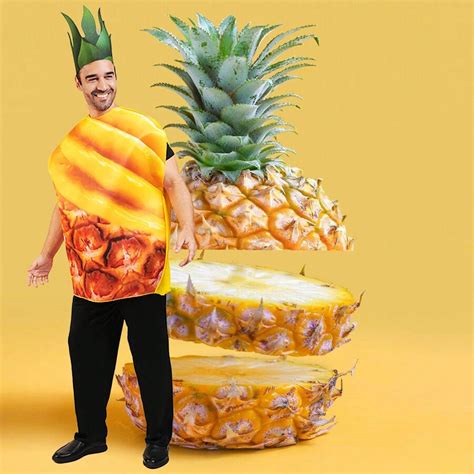 Kostüme für Herren Ananas Kostüm aktuelle Trends günstig kaufen