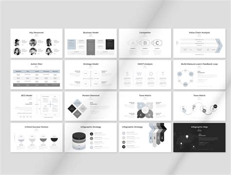 Business Strategy Presentation Powerpoint Template Marketing & Analysis ...