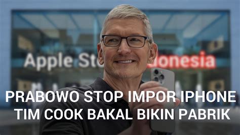 Ngapain CEO Apple Tim Cook Ke Indonesia YouTube