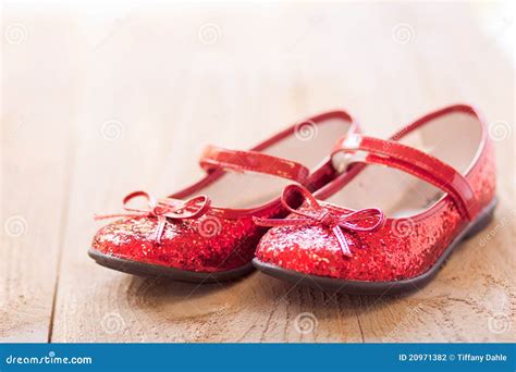 Ruby Slippers Stock Photo Image Of Playful Girl Mary 20971382